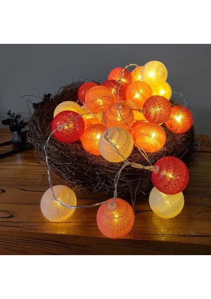 2m 10 LED Renkli Top Lamba indirimleri