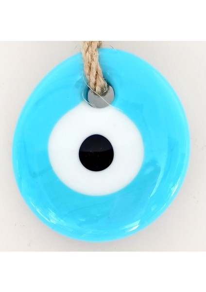 Bebek Mavisi Renginde Mini Nazar Boncuklu Duvar Süsü fiyatları