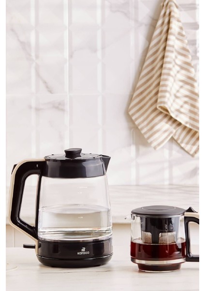 Şeffaf Çay ve Su Isıtıcı, 2'li Çok Işlevli Cam Alet fiyatları