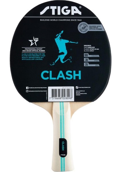 Bat Clash Hobby Masa Tenisi Raketi 1210-5718-01