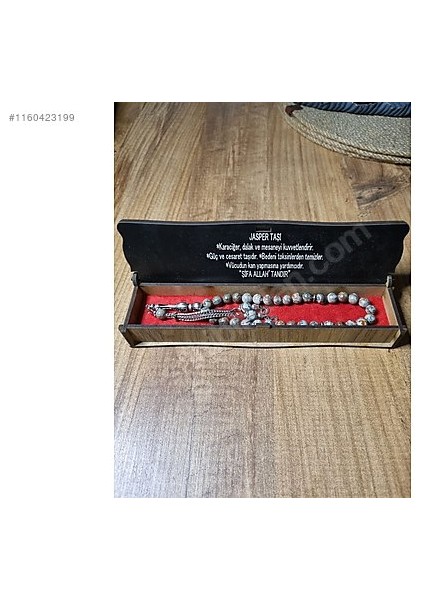 Kutulu 33 Lü Tesbih Jasper