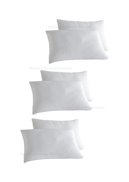 Fermuarlı Çiçek Desenli 6 Adet Beyaz Yastık Alez fiyatları