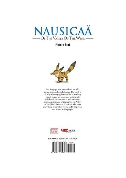 Nausicaä Of The Valley Of The Wind Picture Book fiyatları
