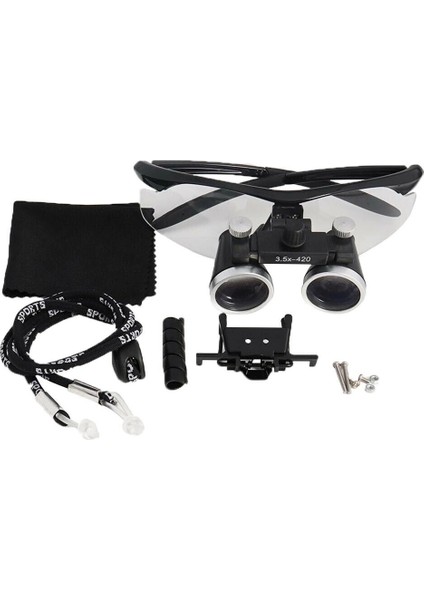 3.5X420MM Diş Cerrahi Gözlük Lens Büyüteç,taşıma Çantalı fiyatları