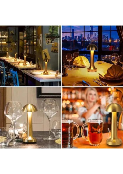 Dekoratif LED Masa Lambası 3 Renk Modlu modelleri
