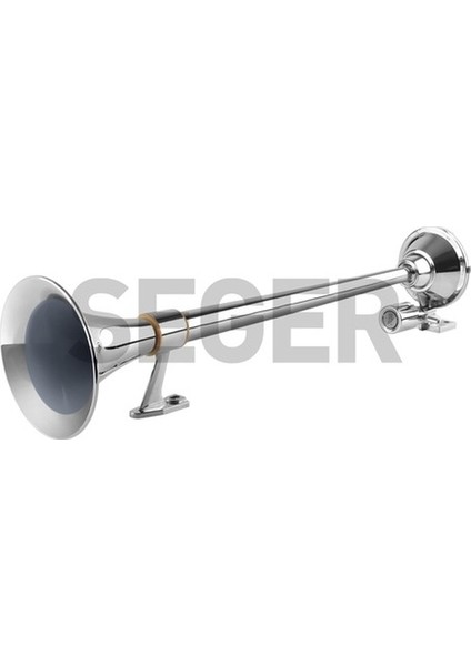 Seger 82MH24 24VOLT Tek Tip Borulu Havalı Marin Korna