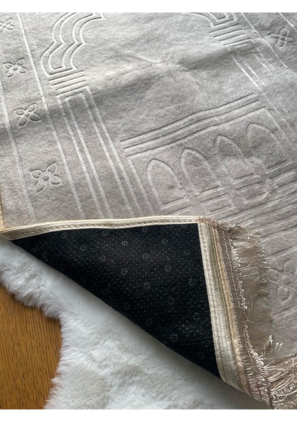 Kişiye Özel Isimli Lüx Kalın Kadife Peluş Kaymaz Taban Seccade, Çeyizlik Hediyelik Tesbihli Seccade modelleri