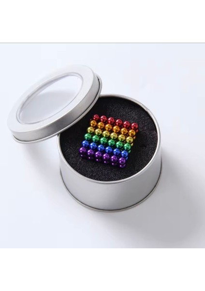 216 Adet 5mm Manyetik Top Seti Sihirli Miknatisli Küp Yapi Oyuncak Stres Rahatlama Eglenceli fırsatları