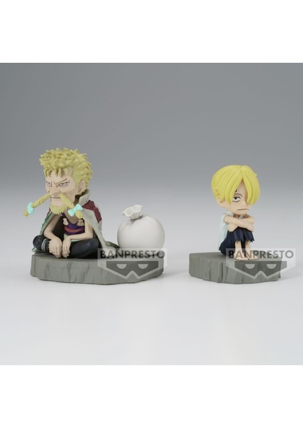 Wcf - Log Stories One Piece - Sanji & Z Eff Figures 6cm