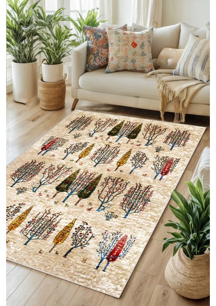 Yüksek Kaliteli Çok Renkli Kaymaz Taban Kalın Dokulu Halı ve Yolluk Seti indirimleri