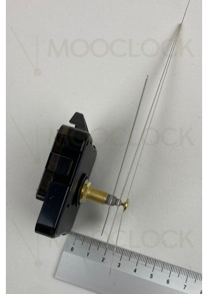 Sessiz Metal Duvar Saati Mekanizması, 22 mm Şaft, Akrep, Yelkovan, Saniye, Askılı indirimleri