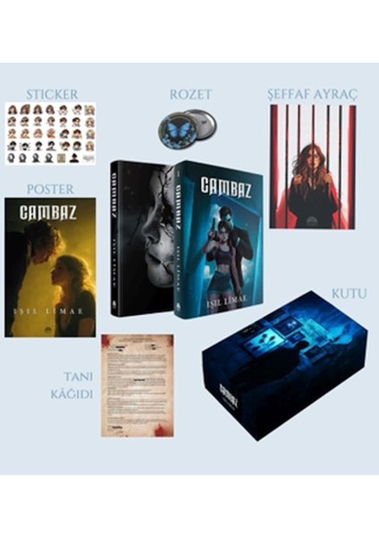 Cambaz - 7 Tutsak 1 Ölü (Ciltli)