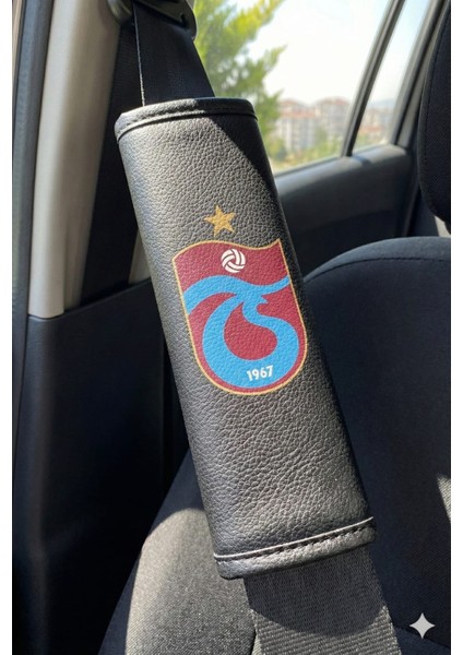 Galatasaray Logolu Siyah 2'li Emniyet Kemeri Kılıfı - Oto Iç Dizayn