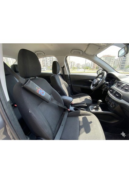 Galatasaray Logolu Siyah 2'li Emniyet Kemeri Kılıfı - Oto Iç Dizayn modelleri