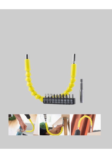 12 Parça Akrobat Vidalama Uç Seti Esnek Dar Alan Kullanım indirimleri