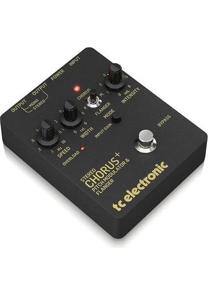 T.c Stereo Chorus Flanger Pedal Scf Altın, Siyah fiyatları