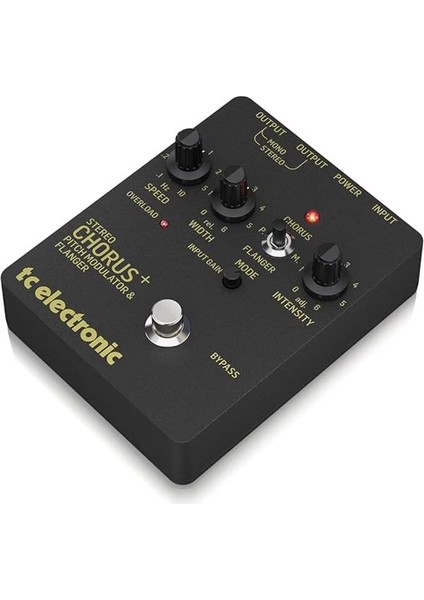 T.c Stereo Chorus Flanger Pedal Scf Altın, Siyah modelleri