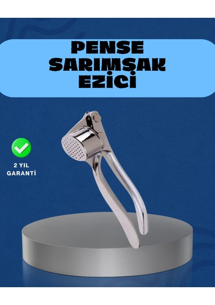 Mutfak Sarımsak Ezici Kaymaz Saplı Güçlü Mekanizma