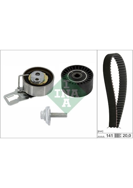 530069810 Triger Seti PARTNER-BERLINGO-P208-P301-P308-P508-P2008-P3008-P5008-FOCUS-COURİER-FİESTA-MONDEO-C3-C4 -C-Elysee-Jumpy-Rıfter-Ds4-Ds3-Crossland X-Grandland X-Combo E-C-Max 1.5-1.6 Tdcı-Hdı