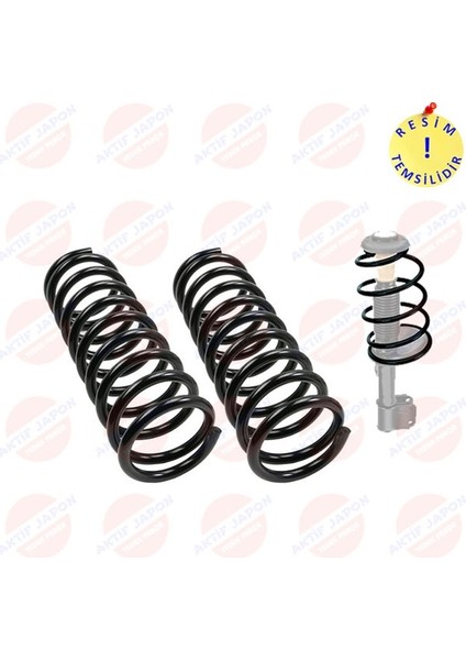 Honda Civic 1996-2000 Helezon Yay Ön Sağ Sol Takım