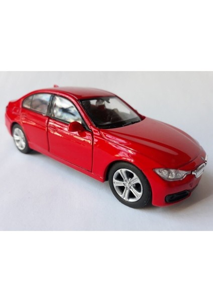 Bmw Metal Araba 335I Diecast Orjinal Collectıon Kırmızı 1:36 Ölçek 11,5 cm