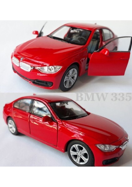 Bmw Metal Araba 335I Diecast Orjinal Collectıon Kırmızı 1:36 Ölçek 11,5 cm fiyatları