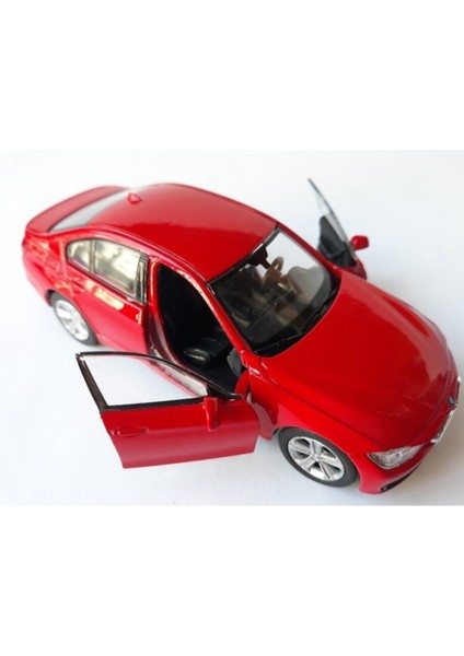 Bmw Metal Araba 335I Diecast Orjinal Collectıon Kırmızı 1:36 Ölçek 11,5 cm