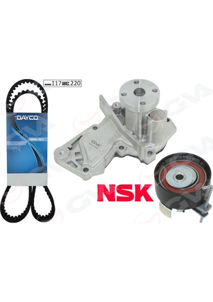 59WPK3525 Trıger Setı Devırdaım Lı Focus Iı I 03>11 Fıesta V 01>13 Fusıon 01>12 1.4 16V 1.6 16V Zetecs Mo Ndeo 07>14 B Max 12 > Focus Iıı 11 > Ecosport 14> Volvo C30 1.6 06>12 S40 Iı1.6 05>12 V50