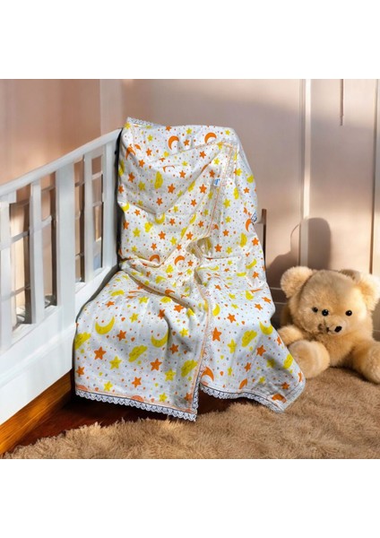 Yanpa Kalın Çift Katlı Penye Bebek Battaniyesi .100/100 Pamuklu modelleri