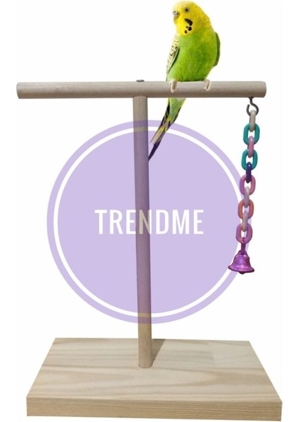 Trendme Dinlenme Kuş T Tüneği Zilli ( Sultan, Muhabbet, Cennet Vb)