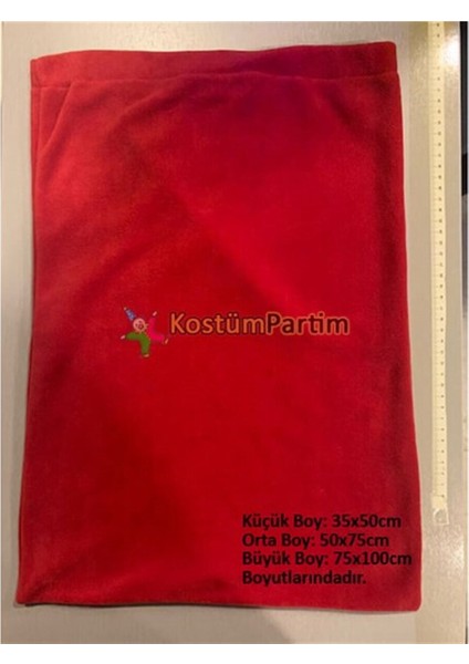 Mini Noel Baba Çuvalı Polar 50X35, Eğlenceli ve Sevimli Hediye Paketi modelleri