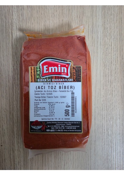 Acı Toz Biber