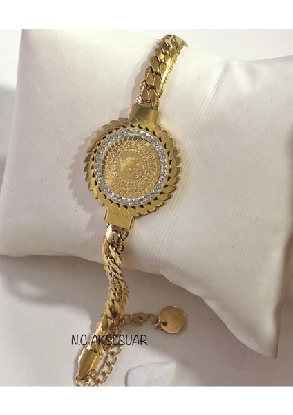 Nç Aksesuar Çeyrekli Bileklik, Şık ve Zarif Tasarım, Özel Hediye Seçeneği