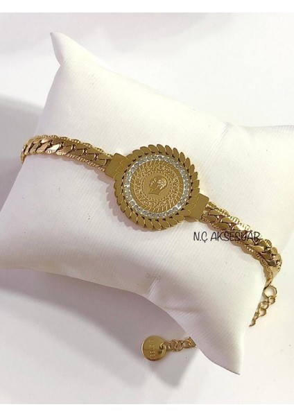 Nç Aksesuar Çeyrekli Bileklik, Şık ve Zarif Tasarım, Özel Hediye Seçeneği fırsatları