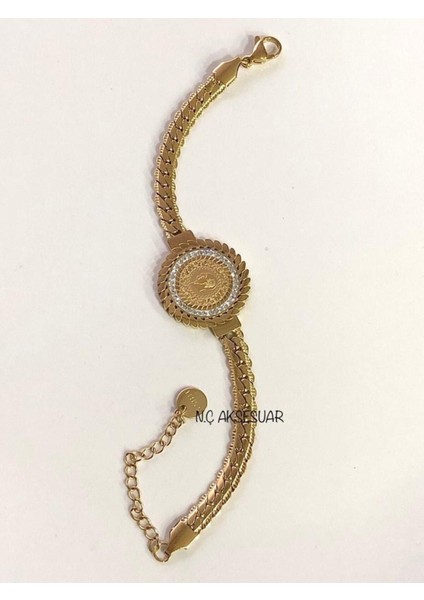 Nç Aksesuar Çeyrekli Bileklik, Şık ve Zarif Tasarım, Özel Hediye Seçeneği