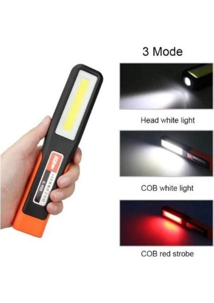 Şarjlı Mıknatıslı Tamirci Ledi Tamirci Lambası Kancalı Asılabilir Kolay Kullanım OR-998 fiyatları