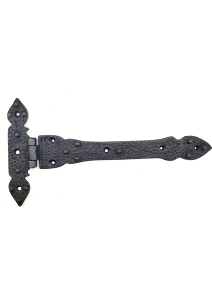 Antika Tarz Dekoratif Pirinç Kuyruklu Lale Menteşe - 147X193 Mm, Oksit