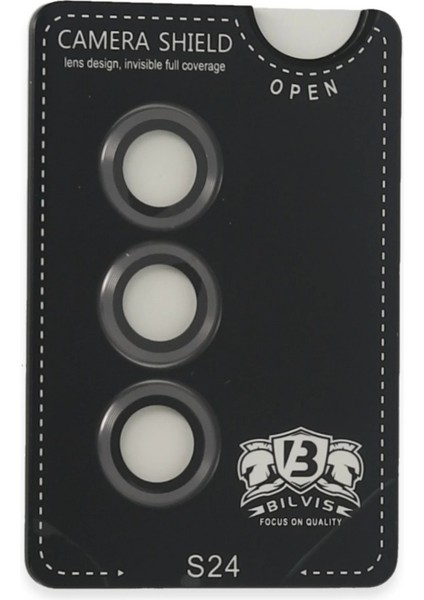 Samsung Galaxy S24 Bilvis Titan Kamera Lens - Titan Gri fiyatları