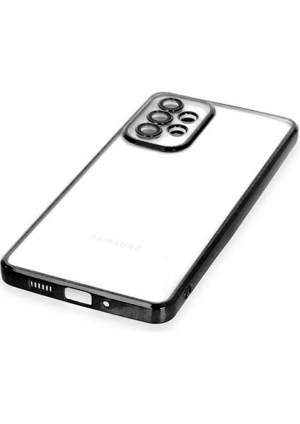 Nrzsnt Newface Samsung Galaxy A73 5g Kılıf Razer Lensli Silikon - Siyah fırsatları