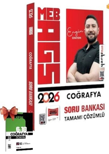 2026 Meb-Ags Tamamı Çözümlü Coğrafya Soru Bankası (Engin Eraydın)-Ags Deneme
