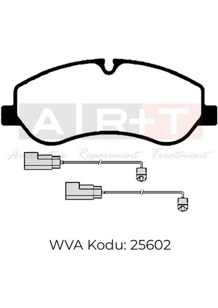 Ön - Ikaz Kablolu Çift Fişli Balata Ford Tourneo Custom Transit Custom 2.2 (12-) Transit 2.2 (14-)