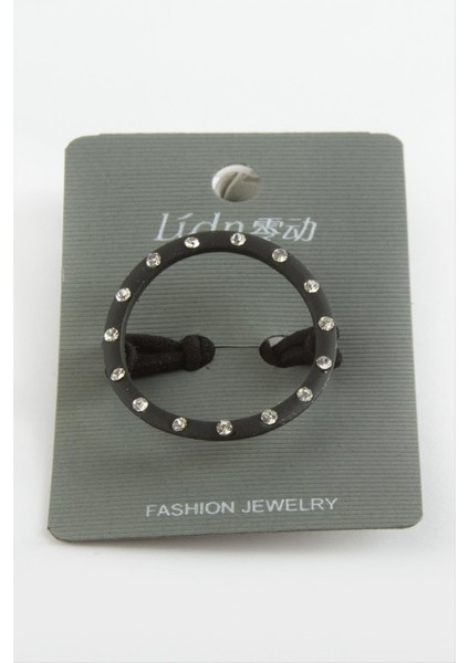 Halka Taşlı Lastikli Toka