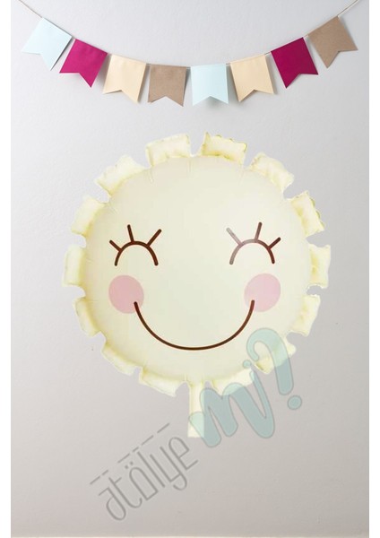 Retro Güneş Folyo Balon