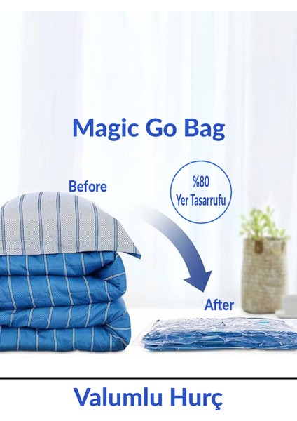 Set, 3 Adet Vakumlu Poşet, 90X120 Cm, Mega Jumbo, Çift Kişilik Yorgan Için fiyatları