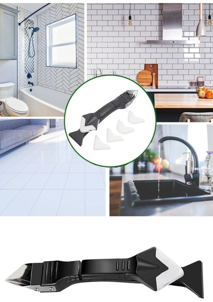 3 Ü 1 Arada Fayans Derz Silikon Kazıyıcı Sıyırıcı ve Uygulayıcı Aparat modelleri