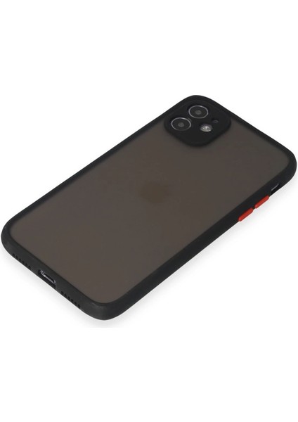 iPhone 11 Kılıf Montreal Silikon Kapak - Siyah fırsatları