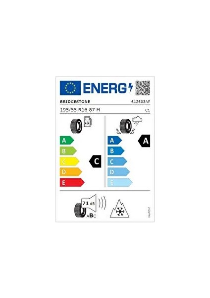 Blizzak Lastik 195/55R16 87H Üretim Yılı: 2024 fiyatları
