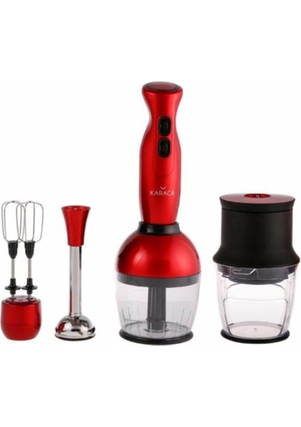 Renkli Çok Amaçlı 4'ü Bir Arada Set, Kırmızı ve Gold Detaylı, Şık ve Kullanışlı fiyatları