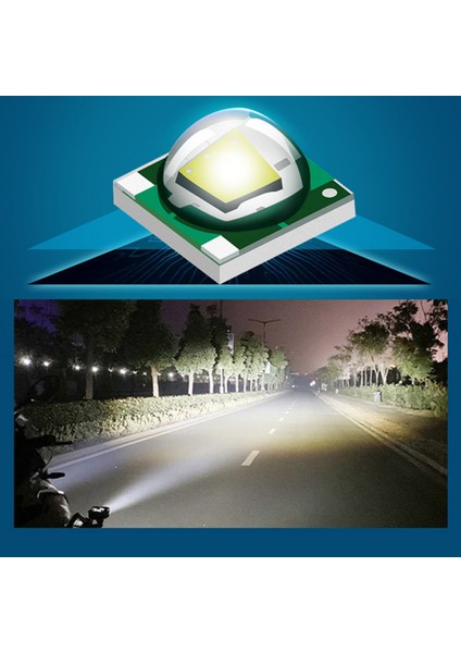 Robot Sis Farı Çift Renk Sarı-Beyaz Araç Motosiklet Off Road LED Lamba Çift Gözlü Projektör 50W Metal Arazi Çalışma Lambası 1 Adet
