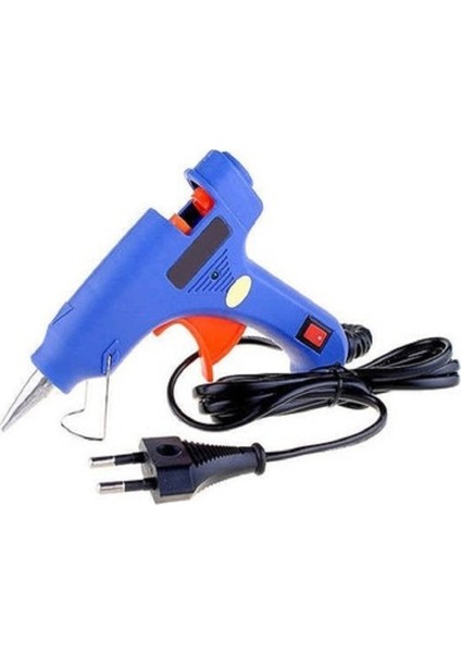 Küçük 20W Elektrikli Tetikli Sıcak Silikon Mum Tutkal Tabancası